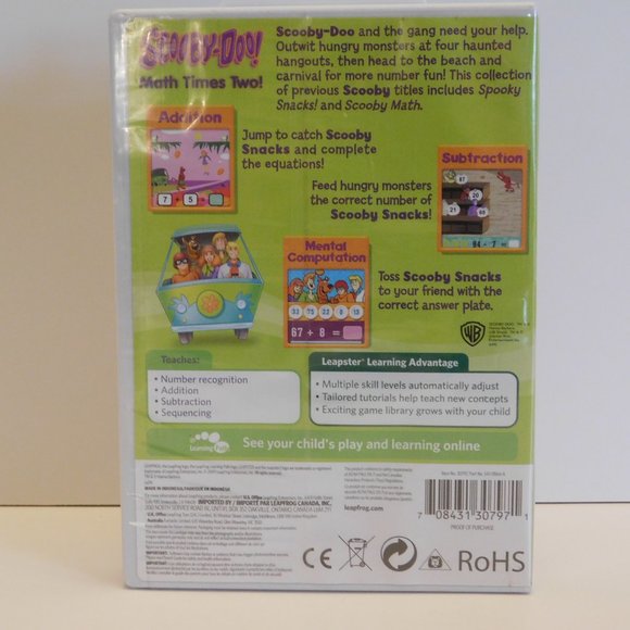 Leapfrog Scooby-Doo! Math Times Two! - Picture 2 of 3